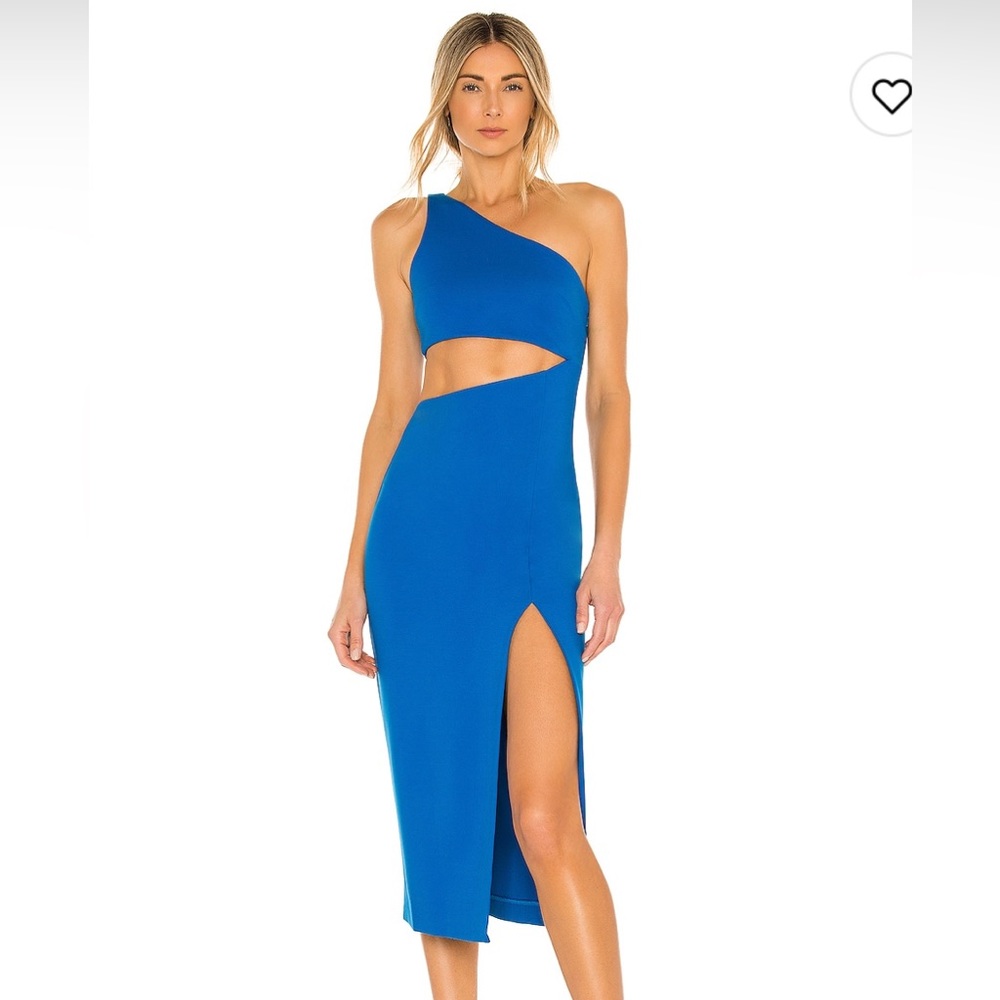 Kody cutout midi dress in blue